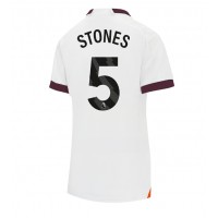 Manchester City John Stones #5 Vonkajší Ženy futbalový dres 2023-24 Krátky Rukáv
